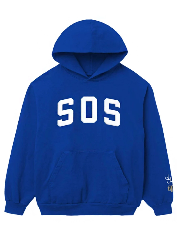 SZA Hoodie | SZA SOS Hoodie Blue