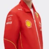 Scuderia Ferrari F1 2024 Team Coach Red Jacket