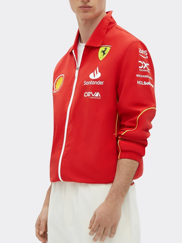 Scuderia Ferrari F1 2024 Team Soft-Shell Jacket