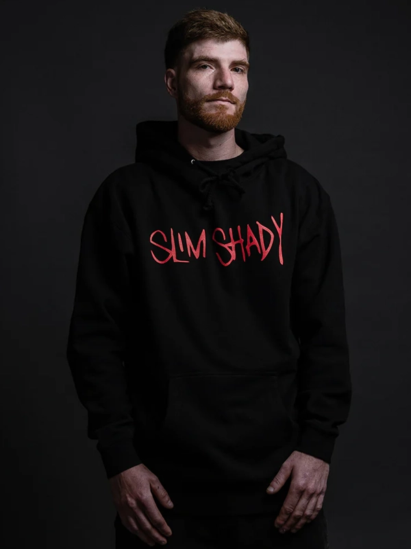 Slim Shady Black Hoodie Eminem