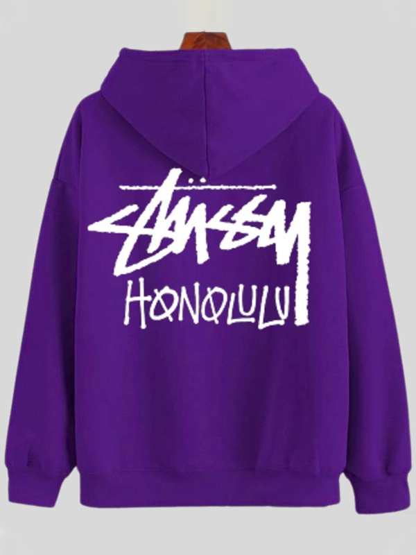 Stussy Honolulu Hoodie Purple