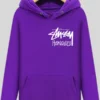 Stussy Honolulu Purple Hoodie