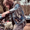 The Bikeriders Norman Reedus Blue Denim Vest