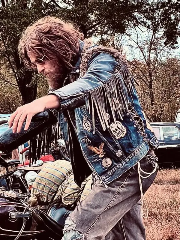 The Bikeriders Norman Reedus Blue Denim Vest