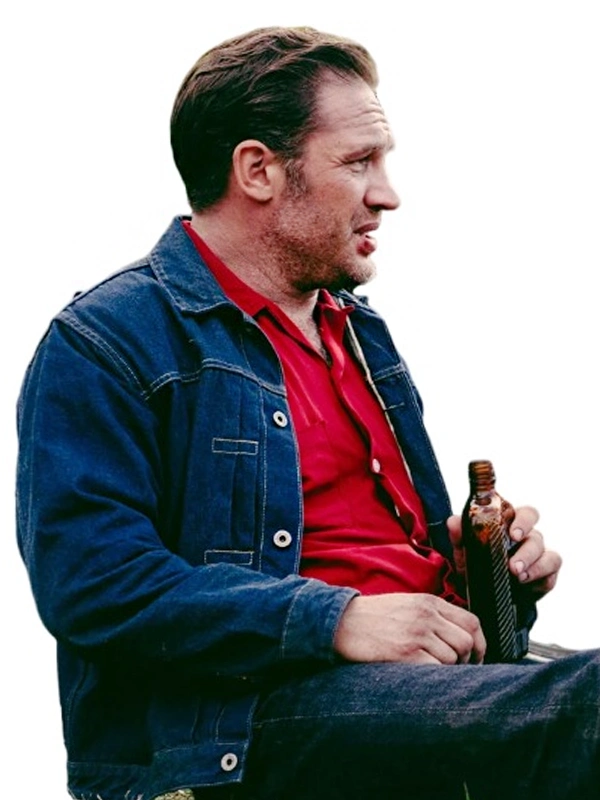 The Bikeriders Tom Hardy Blue Denim Jacket