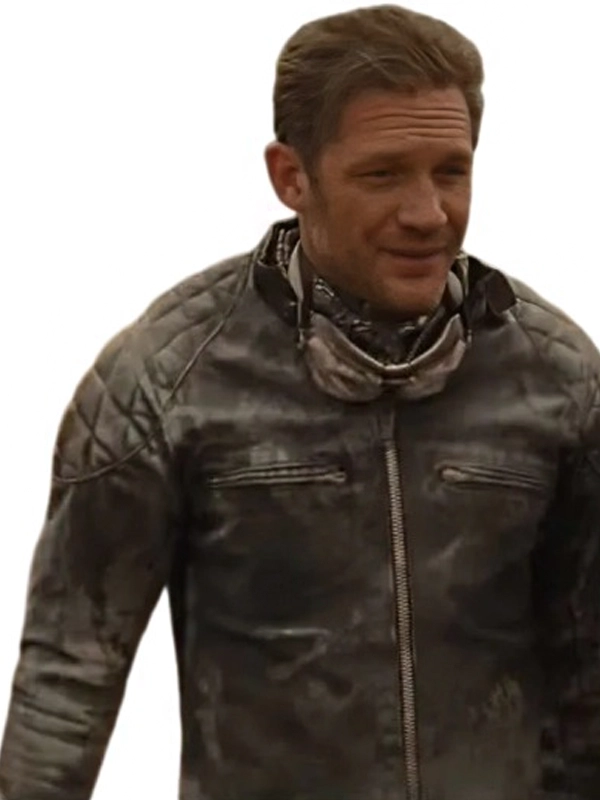 The Bikeriders Tom Hardy Quilted Leather Jacket