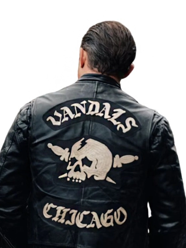 The Bikeriders Tom Hardy Vandals Chicago Leather Jacket