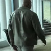 The Killer's Game Grey Leather Jacket Dave Bautista