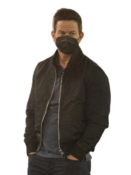 The Union Mark Wahlberg Black Bomber Jacket