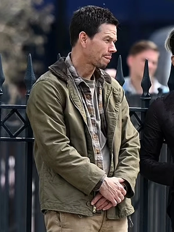 The Union Mark Wahlberg Green Cotton Jacket