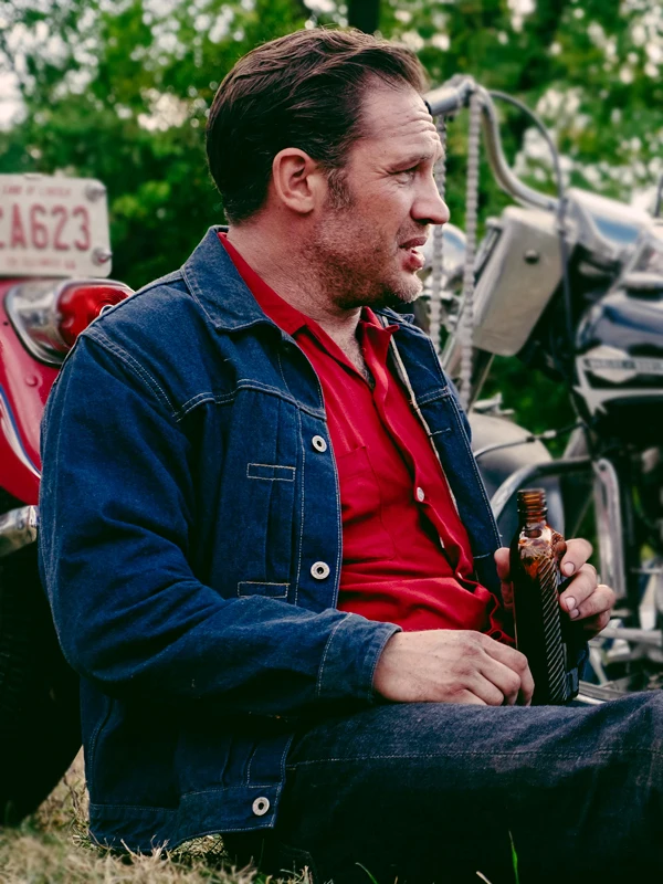 Johnny The Bikeriders Tom Hardy Blue Denim Jacket