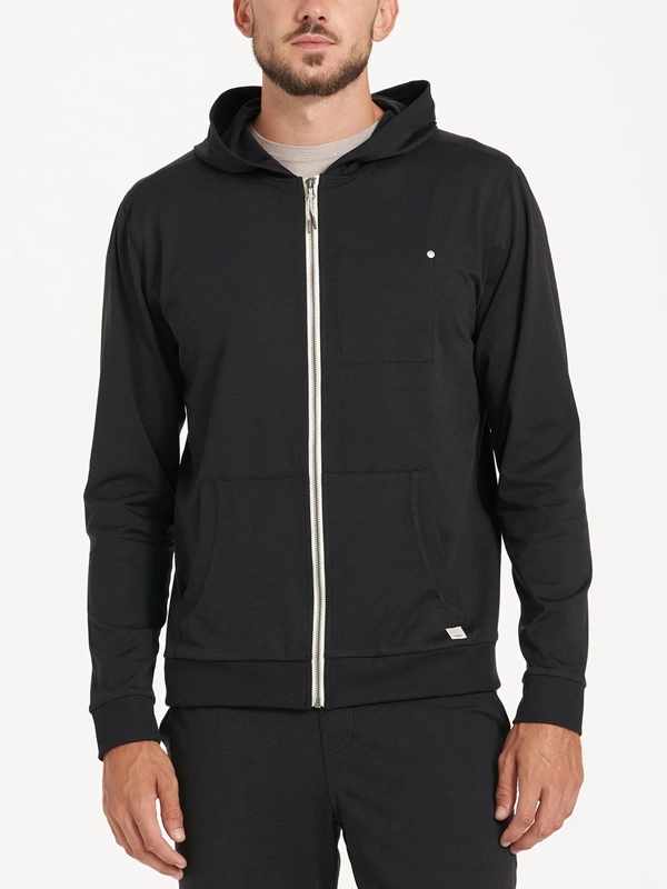 Vuori Coronado Black Hoodie