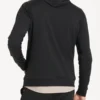 Vuori Coronado Black Zip-Up Hoodie