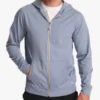 Vuori Coronado Blue Zip-Up Hoodie