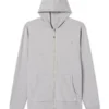 Vuori Coronado Grey Zip-Up Hoodie