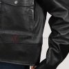 vandals chicago black leather jacket