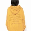 1-800-Boys-Lie Yellow Hoodie