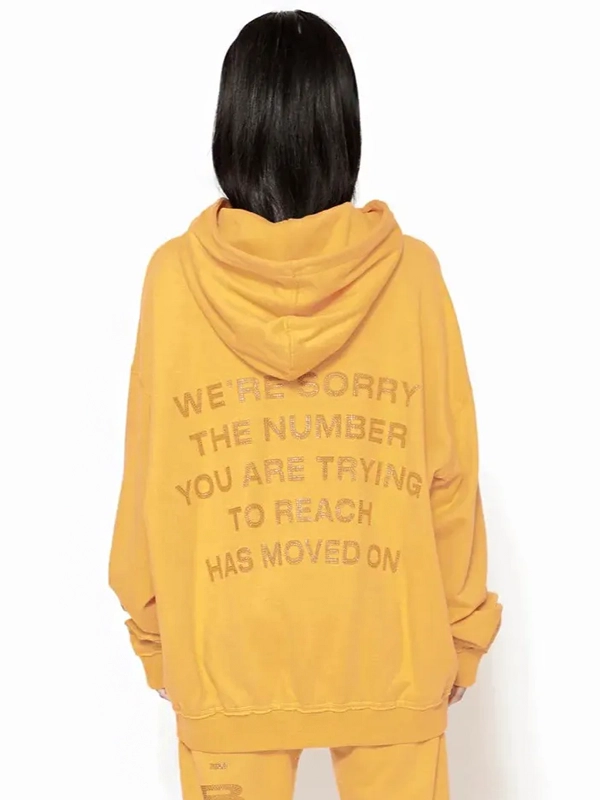 1-800-Boys-Lie Yellow Hoodie