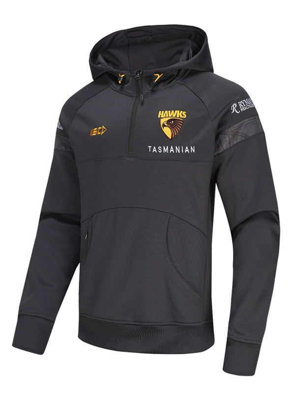 2024 ISC Hawthorn Hawks Hoodie Black