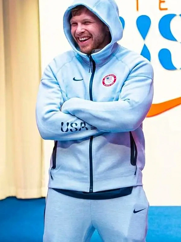 Team USA Tech Fleece Windrunner Full Zip Hoodie