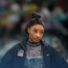 2024 Olympics Simone Biles Team USA Black Jacket