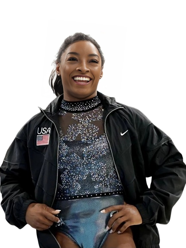 2024 Olympics Simone Biles Team USA Track Jacket