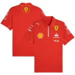 2024 Scuderia Ferrari F1 Team Polo T-Shirt