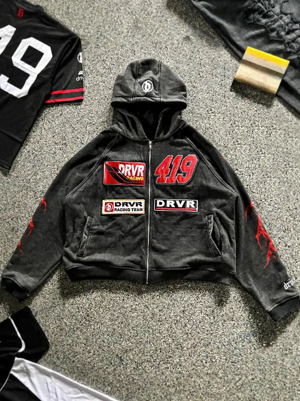 419 Driver Raceway Zip-Up Hoodie