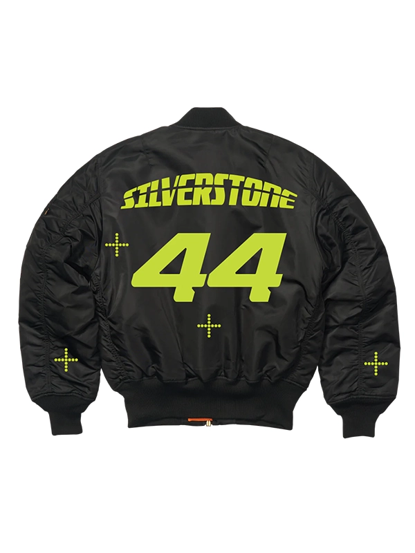 +44 Lewis Hamilton Reversible M1 Bomber Jacket