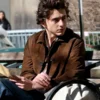 A Complete Unknown Bob Dylan Brown Suede Jacket