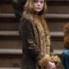 A Complete Unknown Sylvie Russo Brown Fur Suede Jacket