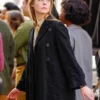 A Complete Unknown Sylvie Russo Coat Black