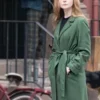 A Complete Unknown Sylvie Russo Coat Green