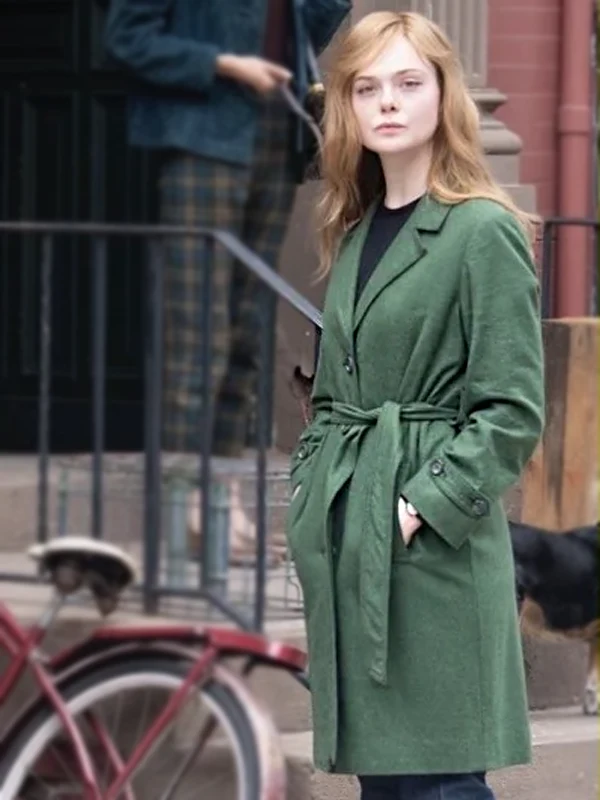 A Complete Unknown Sylvie Russo Coat Green