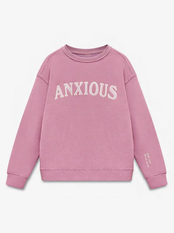 Anxious This Too Shall Pass Crewneck