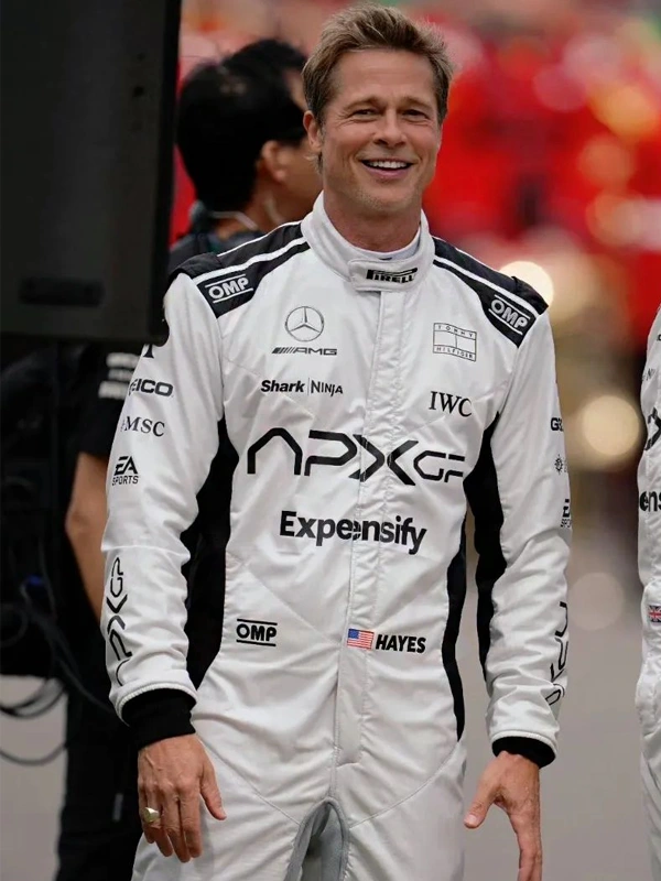 Apex GP Brad Pitt F1 White Racing Suit