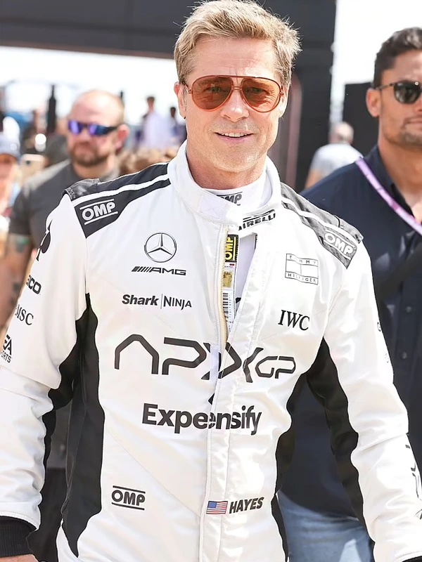 Apex Grand Prix Brad Pitt F1 White Race Suit