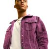 Bel-Air S02 Jabari Banks Purple Denim Jacket