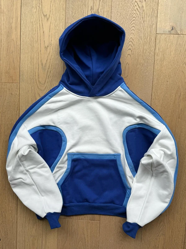 Berlinc Hoodie Blues Crop