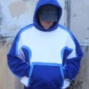 Blues Crop Berlinc Pullover Hoodie