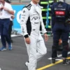 Brad Pitt F1 White Racing Suit