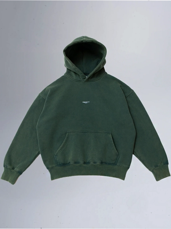 Broken Oslo Hoodie Green