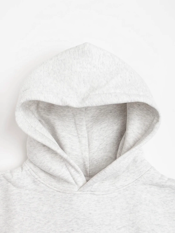 Butter Goods Chenille Logo Hoodie Grey