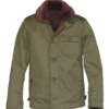 COTTON DECK GREEN JACKET