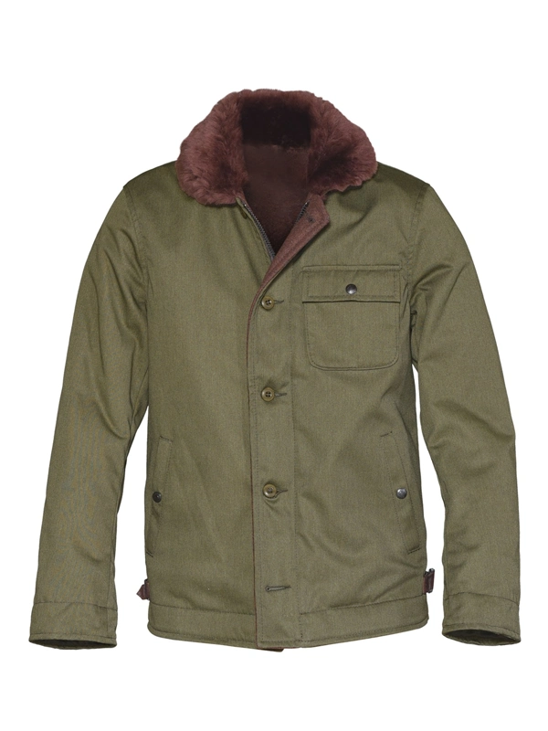 COTTON DECK GREEN JACKET