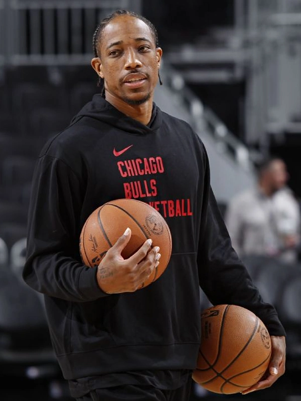 Chicago Bulls DeMar DeRozan Black Hoodie