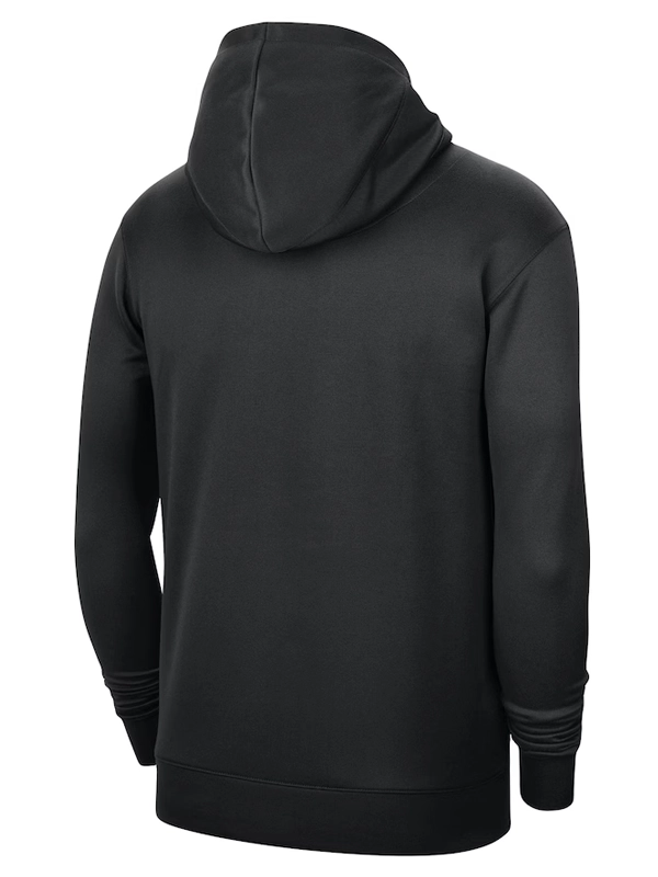 Chicago Bulls Performance Spotlight On-Court Practice Black Pullover Hoodie