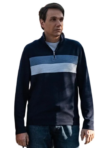 Cobra Kai S06 Daniel LaRusso Half Zip Jumper