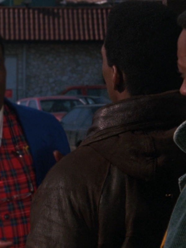 Coming to America Eddie Murphy Brown Leather Jacket