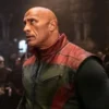 Dwayne Johnson Red One Leather Vest